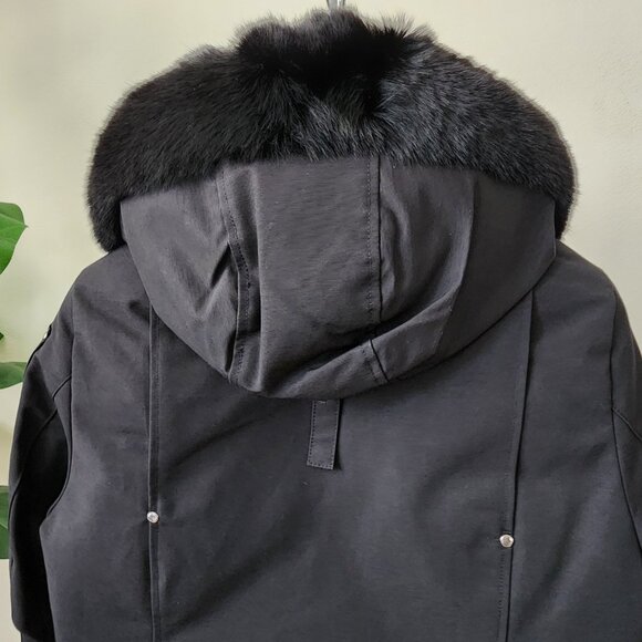 NWT Moose Knuckles Men’s Stirling Parka Black w/ Black Fur❄️ (#142) - Picture 15 of 15